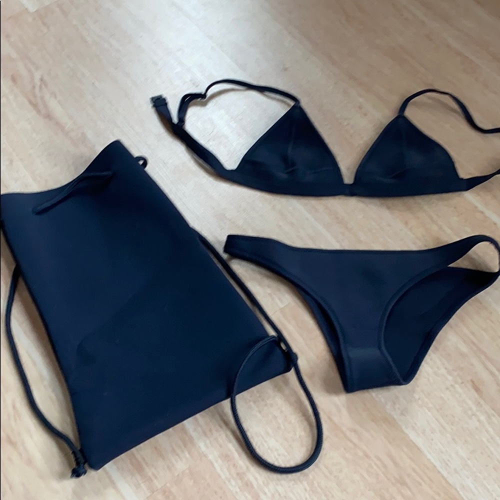 Dark blue bikini